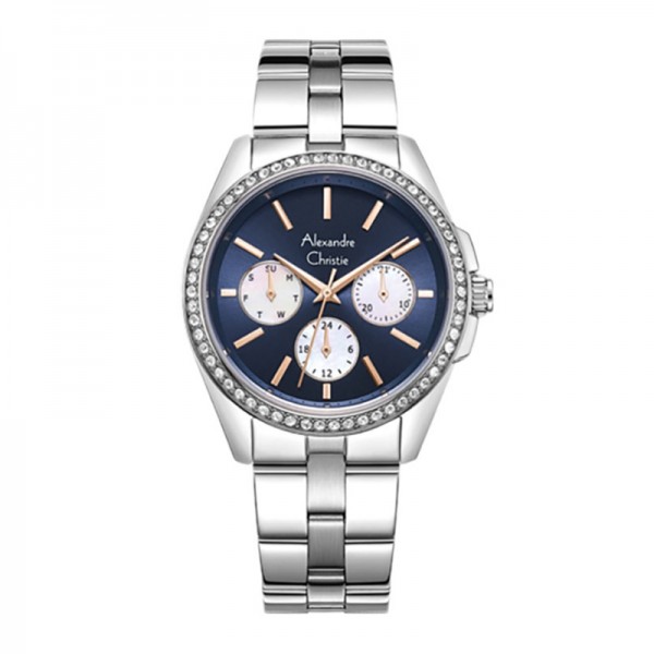 Alexandre Christie AC 2949 Silver Blue Rosegold BFBSSBURG